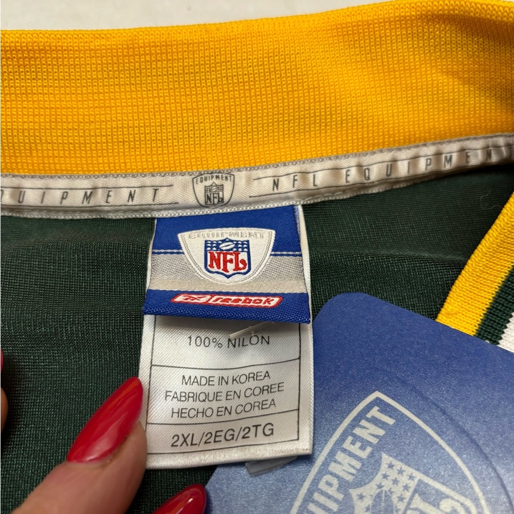 Authentic NFL Vintage Green Bay Packers Jersey #80 Donald Driver! NWT! - Picture 3 of 11